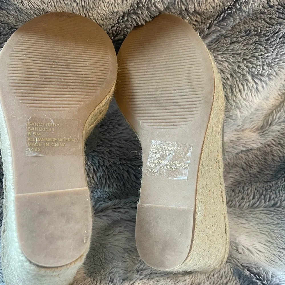 Steve Madden Espadrille Platform size -  6.5